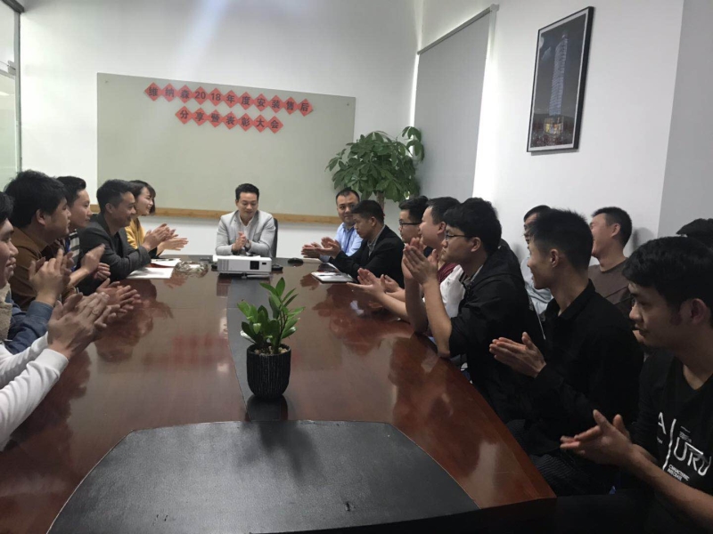 沙盘模型安装售后表彰大会
